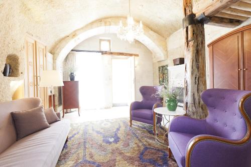 Χώρος καθιστικού στο Exedra Cappadocia