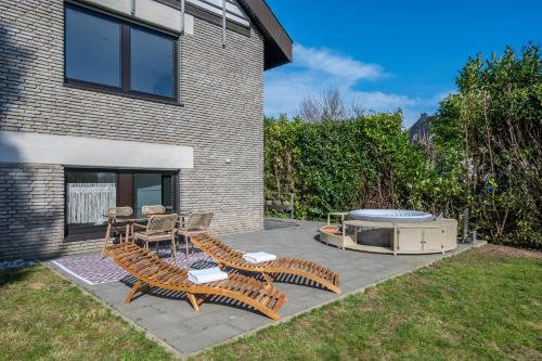 Taman di luar Entspannung im Boho-Flair: Sauna & Whirlpool