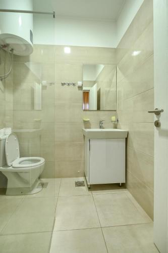 Koupelna v ubytování Hostel Izvor