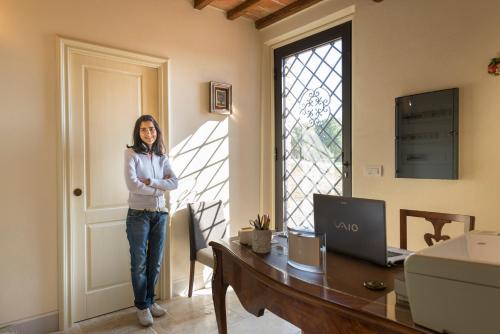Podere Abbazia b&bにあるテレビまたはエンターテインメントセンター