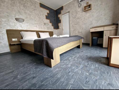 Katil atau katil-katil dalam bilik di Guest House Simon Green