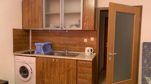 Køkken eller tekøkken på Stamopolu Parter