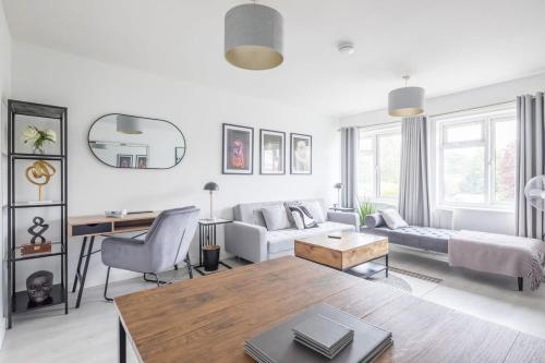 Istumisnurk majutusasutuses Lovely 2 bedroom apartment - ideal location