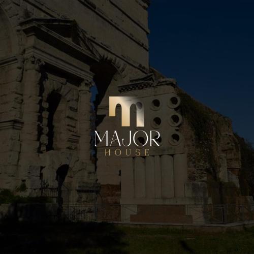 a building with the name of a mlor house at Major House - Luxury Apartments in Rome by Hostand in Rome