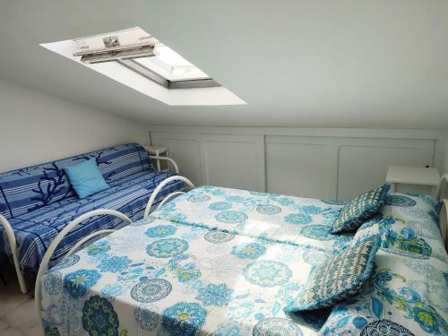 Postel nebo postele na pokoji v ubytování ApartSea 26