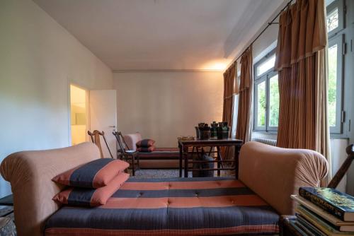 Posezení v ubytování La Scuola, Luxueuse villa avec piscine privée