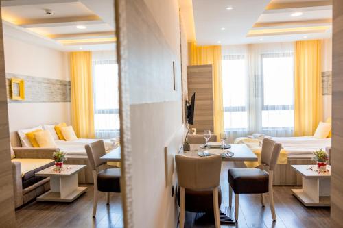 Χώρος καθιστικού στο Alethea Lux Apartments, Milmari Resort Kopaonik