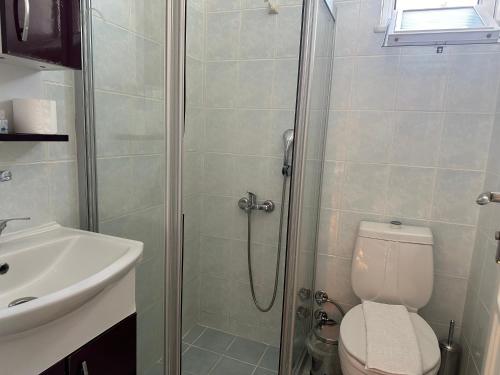 Ένα μπάνιο στο Stay Dalyan Apart Hotel