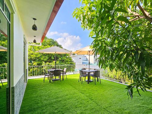 Zahrada ubytování Keveli Guesthouse