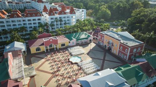 an overhead view of a amusement park with a group of cars at Bahia Principe Grand Jamaica - All Inclusive in Runaway Bay
