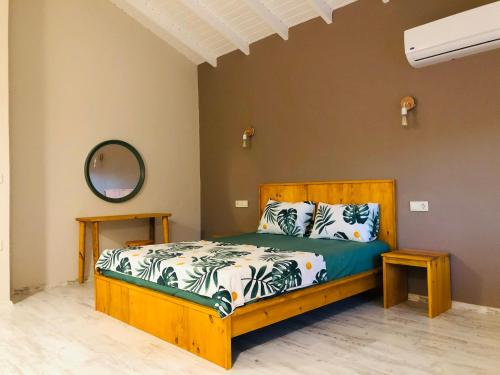 Katil atau katil-katil dalam bilik di Villa Zen Bozburun