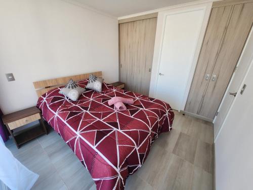 Letto o letti in una camera di Departamento ejecutivo