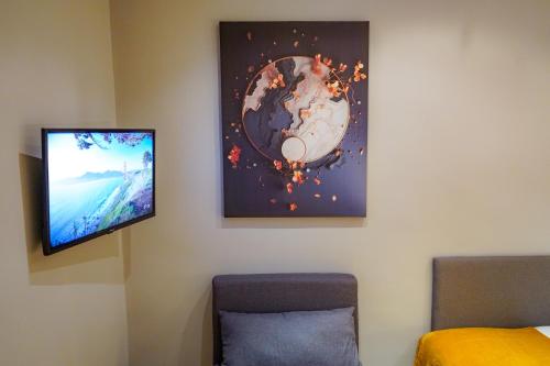Eddy´s Appartmentにあるテレビまたはエンターテインメントセンター