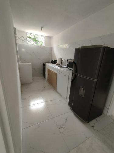 Köök või kööginurk majutusasutuses casa el refugio