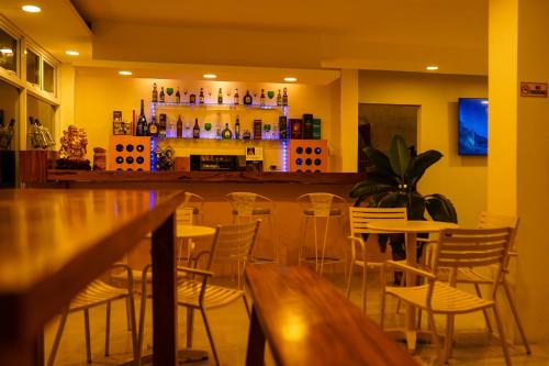 Lounge o bar area sa Mamima BnB