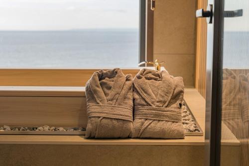 Posezení v ubytování Yeonhwamun Hotel Yeongdeok