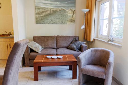 Posezení v ubytování Haus "Gelbensander Forst" GM 69907