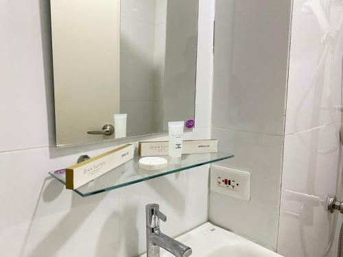 Koupelna v ubytování Dian SUITES 1