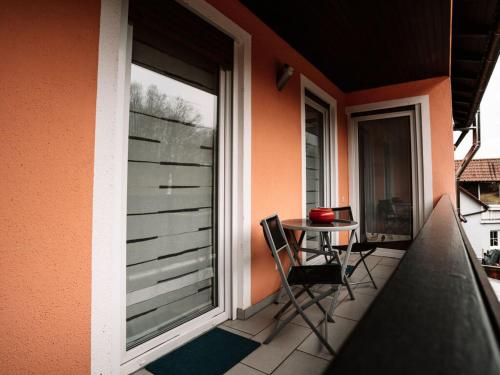 Balkoni atau teres di Nice apartment in Lappersdorf