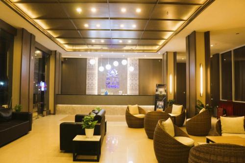 Posezení v ubytování SM Tower Hotel and Convention Berau