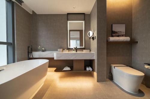 Ένα μπάνιο στο Atour Hotel Chengdu Xibo City Shuzhou Road