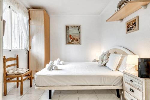 Postel nebo postele na pokoji v ubytování Casa Molins