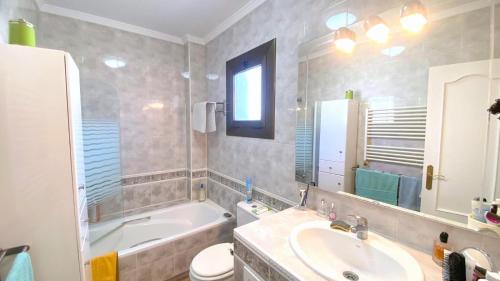 A bathroom at Bages