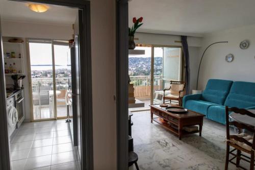 Lovely 48 m2 appt with sea view and swimming pool