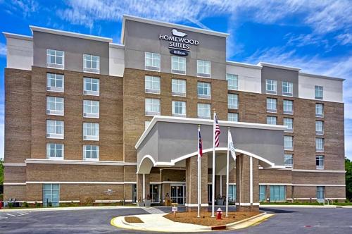 a rendering of the hampton inn and suites at Homewood Suites By Hilton Raleigh Downtown in Raleigh