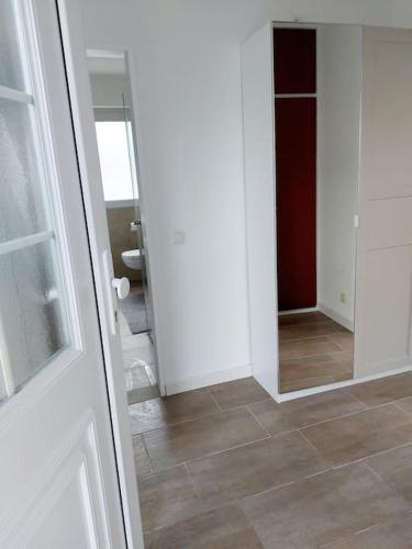 Phòng tắm tại Modernes Appartement in Kamen