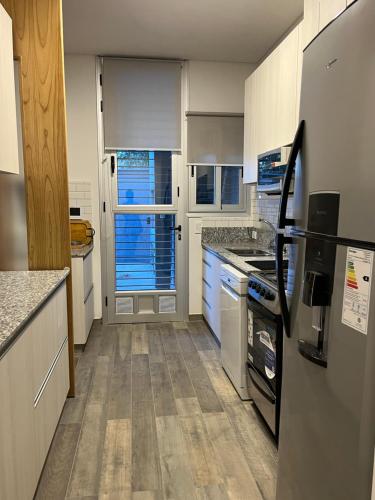 Dapur atau dapur kecil di Complejo Altos de Álzaga Casa 1 y 2