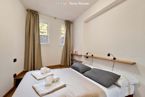 Postel nebo postele na pokoji v ubytování Il Baluardo