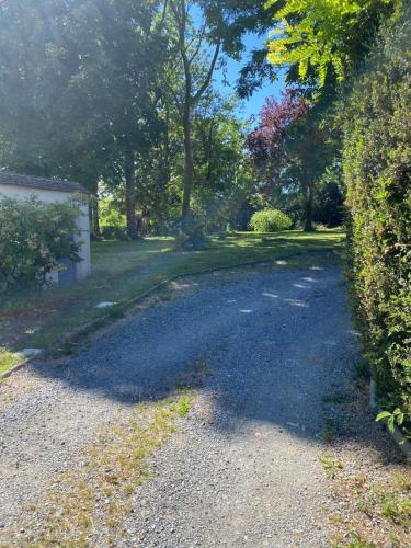 Jardin de l'établissement Maison chaleureuse avec vue exceptionnelle