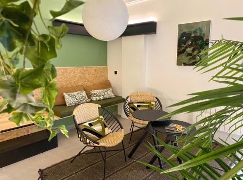 Posezení v ubytování MiHotel Comte