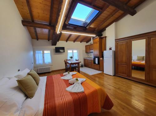 Dapur atau dapur kecil di Residence Antico Borgo