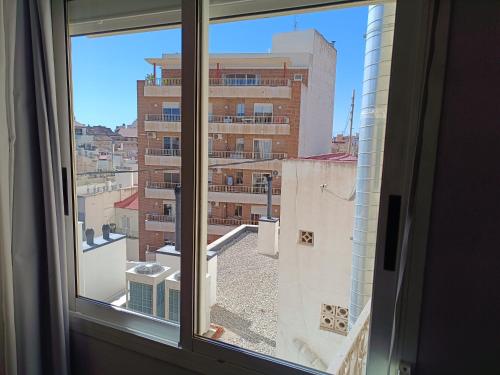 a view from a window of a building at Mendez Nuñez Alicante in Alicante