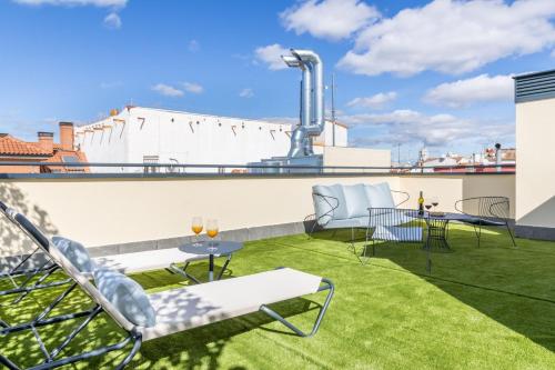 Amazing private terrace 2 BR