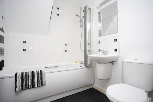 Et badeværelse på Chalet 16