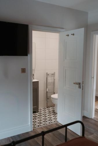 Ένα μπάνιο στο Apartment at 68