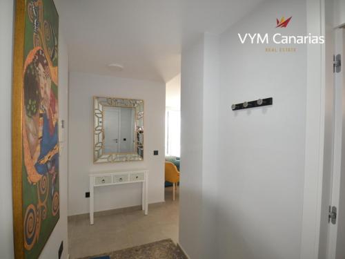 New apartment in Las Terazzas de Costa Adeje. Big terrace with a garden, heated pool and private parking