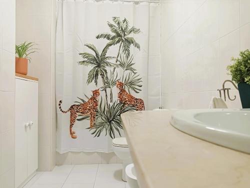 Et badeværelse på LA MACETA