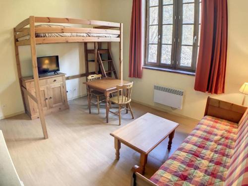 Χώρος καθιστικού στο Appartement Grand Hôtel Aulus-les-Bains