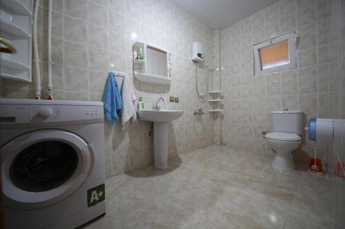 Koupelna v ubytování Günes Apart