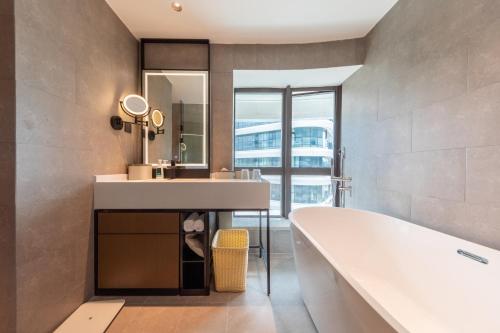 Koupelna v ubytování Atour Hotel Zhaoqing Qixingyan