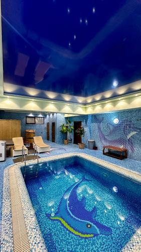 Bazén v ubytování Hayot Hotel nebo v jeho okolí