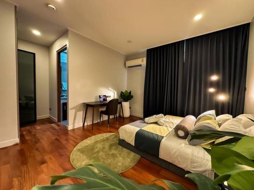 Voodi või voodid majutusasutuse 1897summer villa 曼谷中心7卧Asok&Thong Lor800平米海天别墅 toas