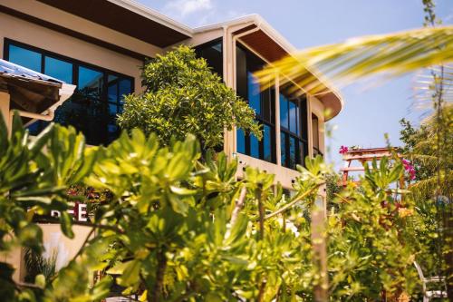 Jardín al aire libre en Bibee Maldives