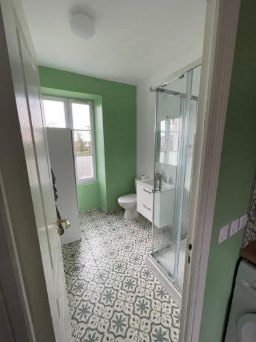 Kylpyhuone majoituspaikassa Le vert de Chamant