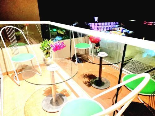Balkoni atau teres di Ocean Breeze Residence- Negombo