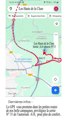 Une carte des lésions de la ligne de la chica dans l'établissement Les Hauts de la Cluse, à Wimille